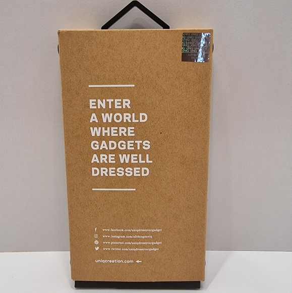 Iphone X Uniq Tweed Phone Cover New In Box - Picture 4 of 6